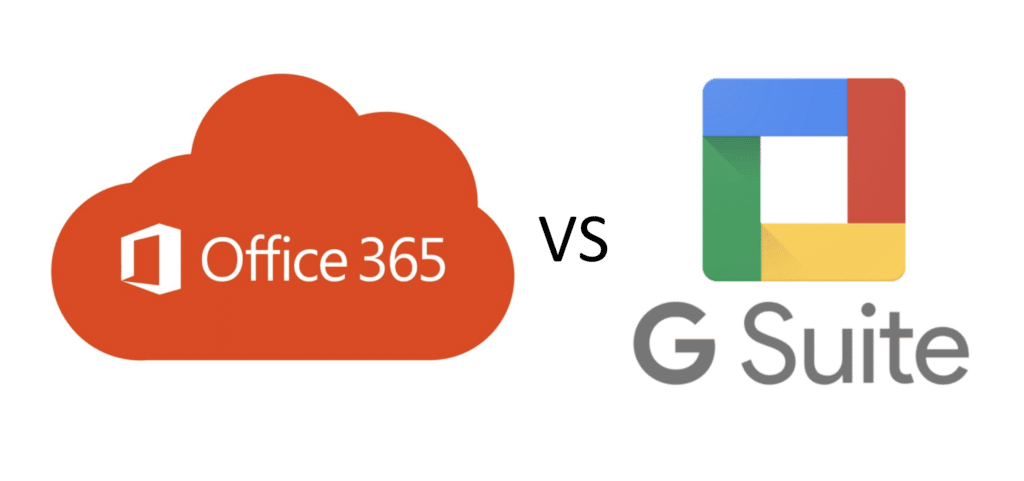 why choose office 365 vs. g suite google apps